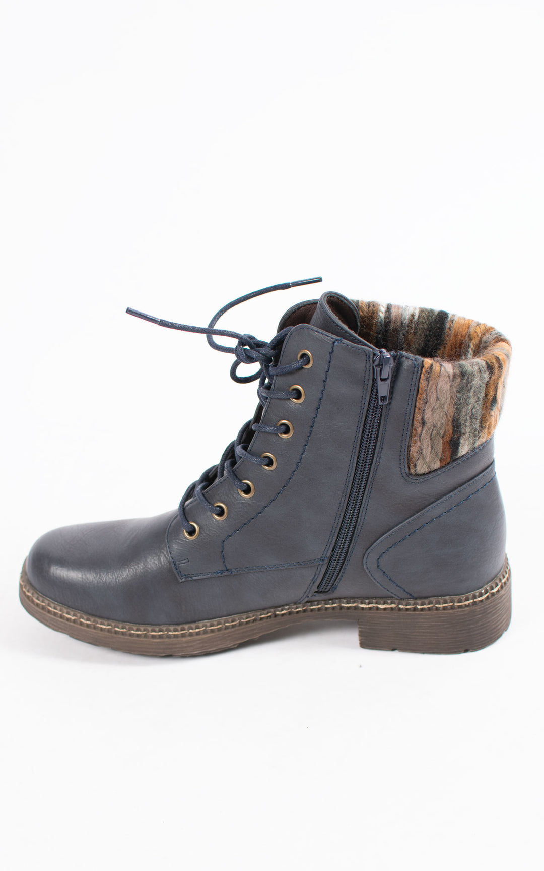 Shelley Ankle Boots | Navy