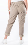 Side Strap Magic Jogger | Taupe