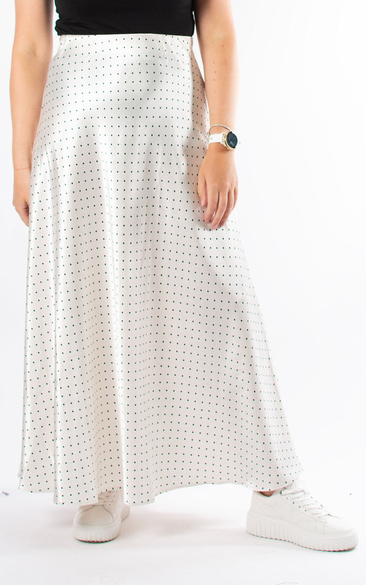Silky Skirt | Polka Dot