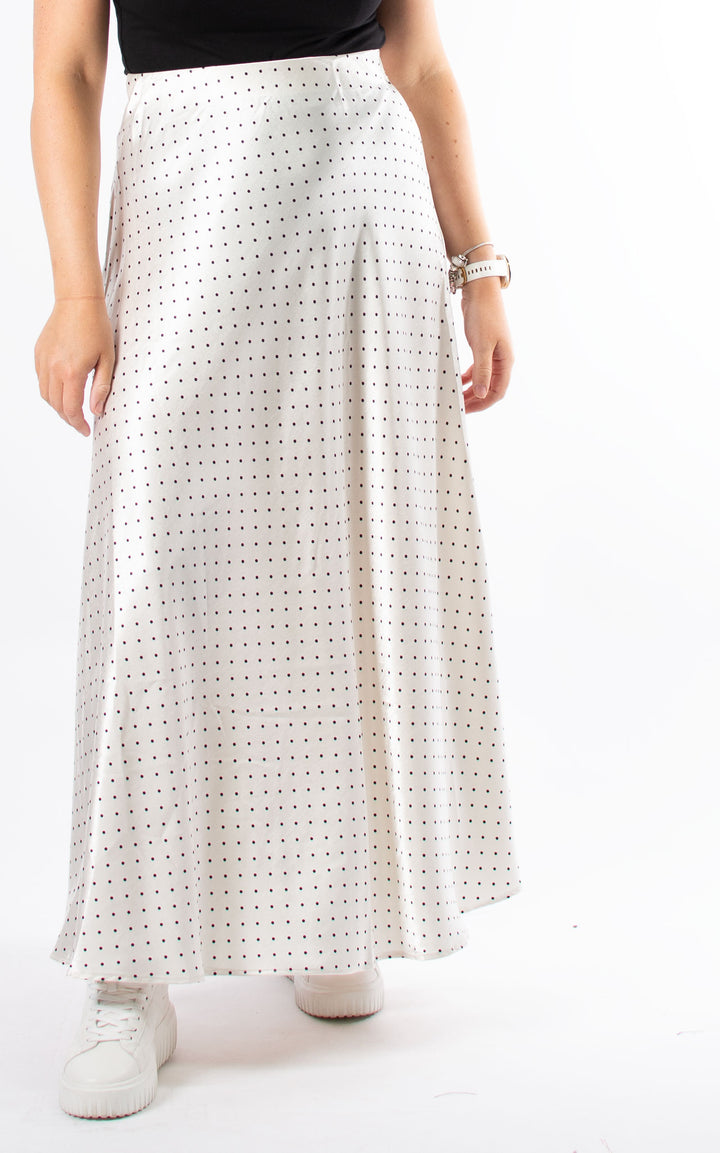 Silky Skirt | Polka Dot