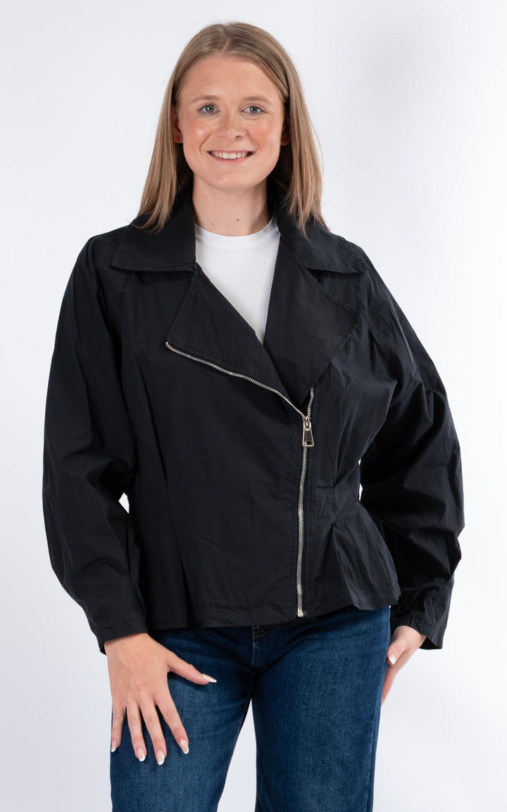 Sofi Light Zip Through Jacket | Black