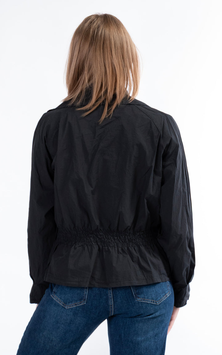 Sofi Light Zip Through Jacket | Black