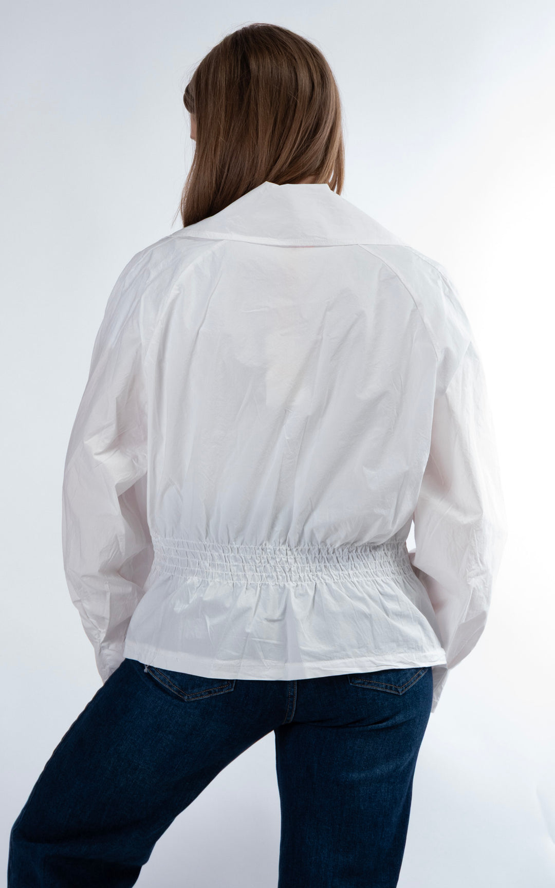 Sofi Light Zip Through Jacket | White