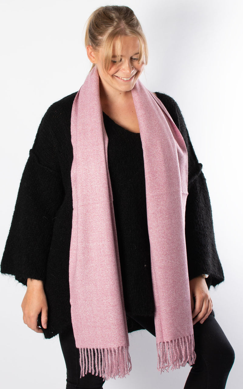 Soft Knit Scarf | Berry