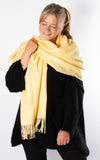 Soft Knit Scarf | Yellow