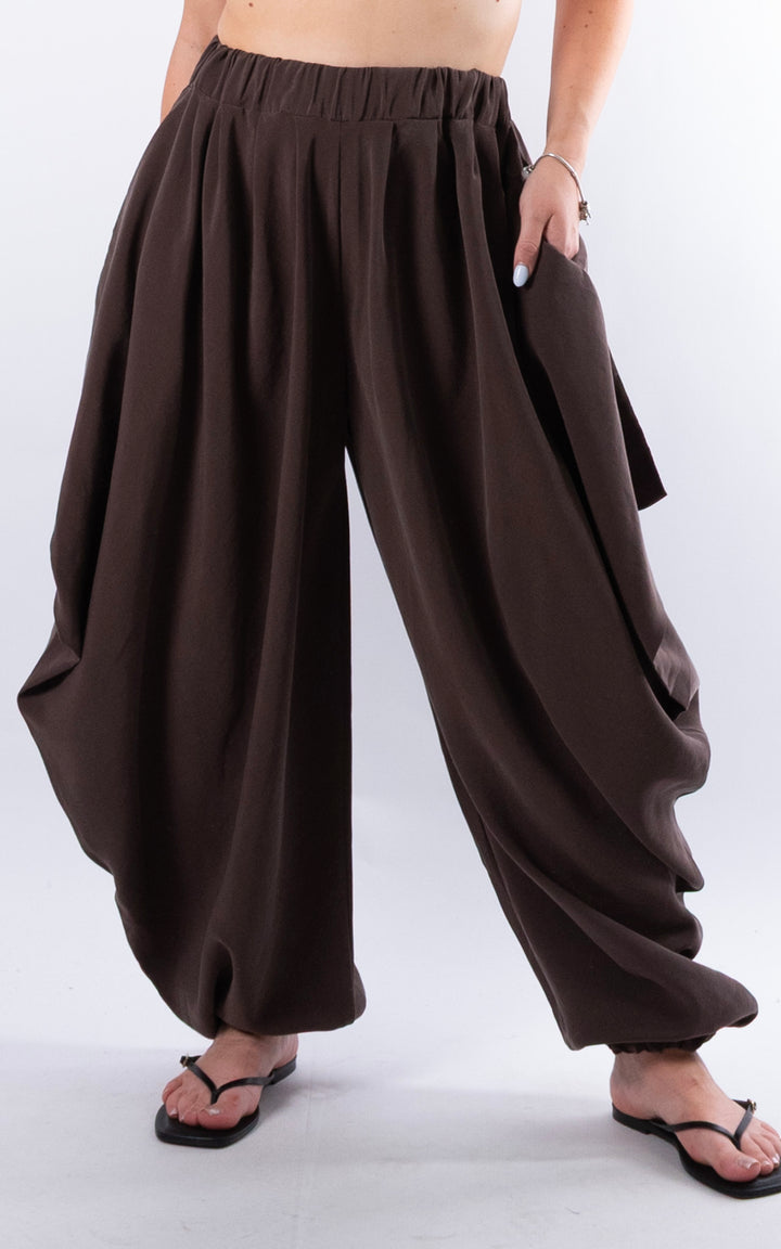 Sonoran Flared Trouser | Chocolate