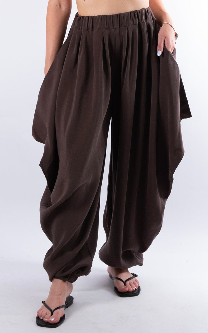 Sonoran Flared Trouser | Chocolate