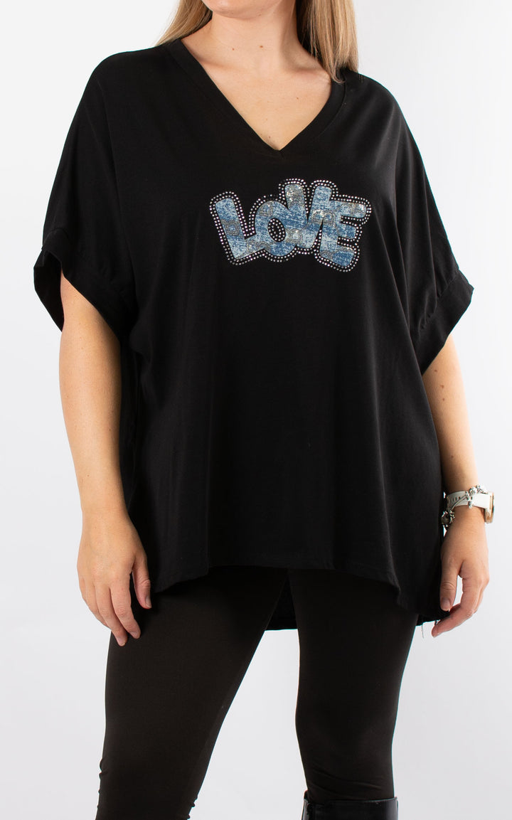 Sophie Love Top | Black