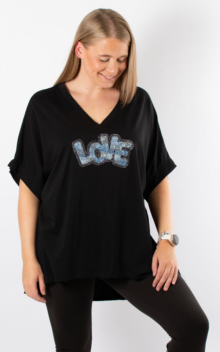 Sophie Love Top | Black