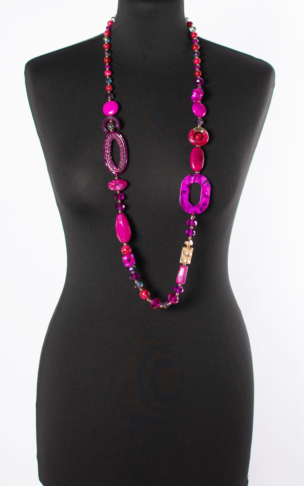 Sophie Necklace | Magenta