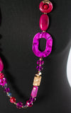 Sophie Necklace | Magenta