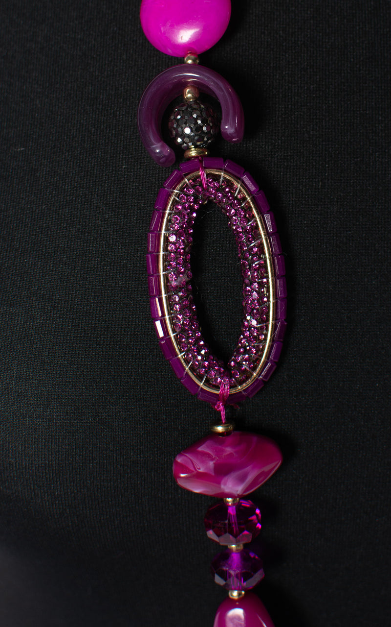 Sophie Necklace | Magenta