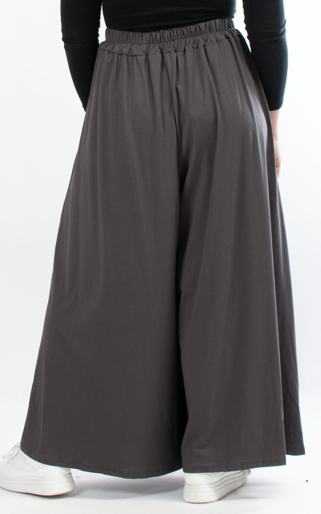 Sue Wide Leg Trousers | Charcoal