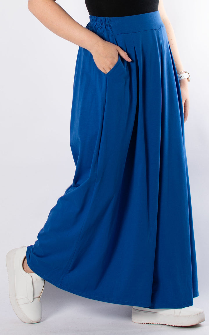 Sue Wide Leg Trousers | Cobalt