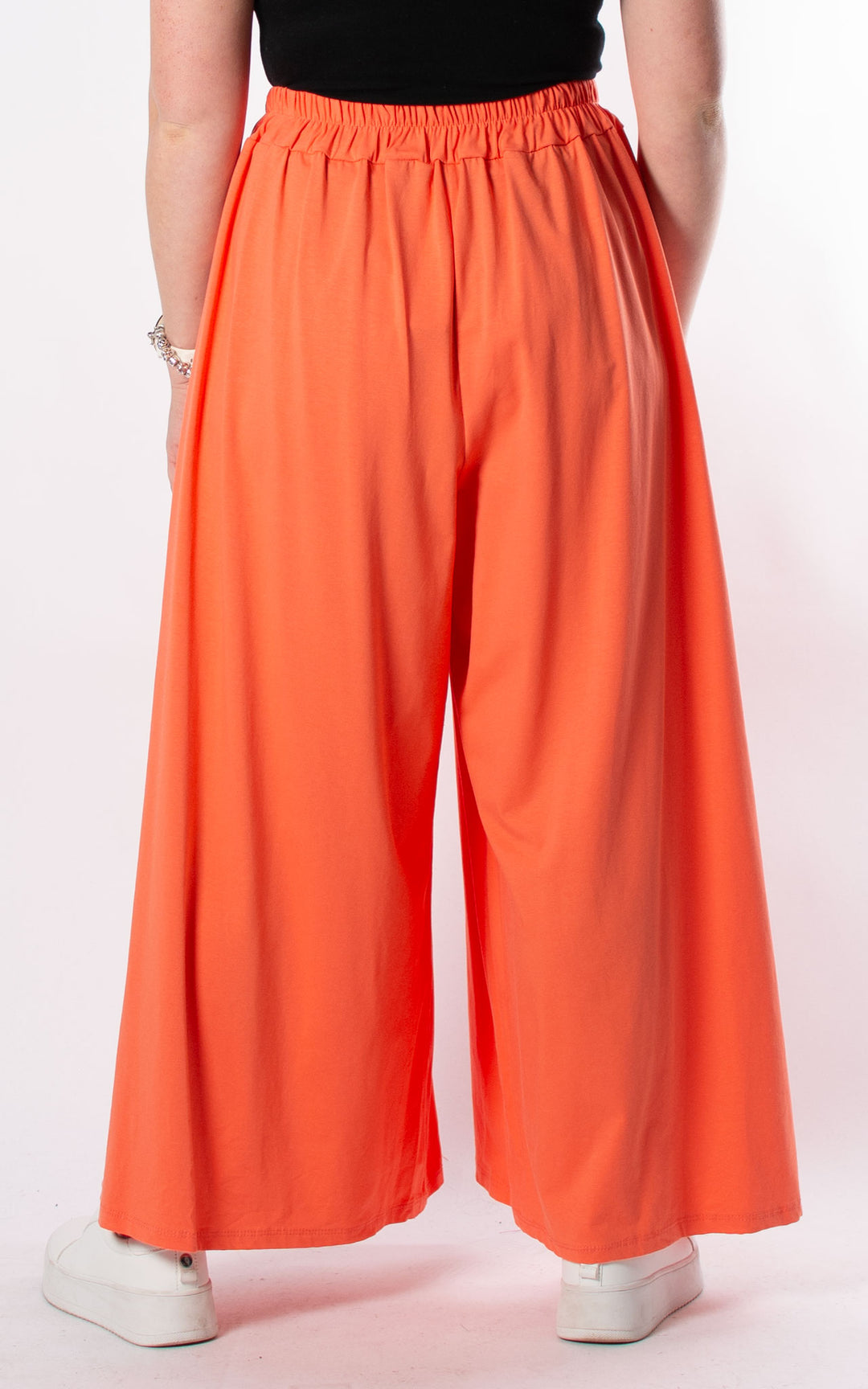 Sue Wide Leg Trousers | Coral