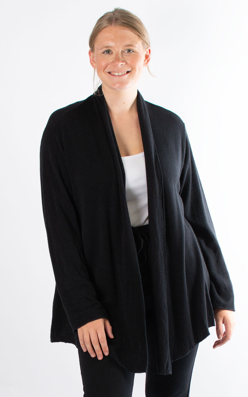 Susanna Soft Touch Cardigan | Black