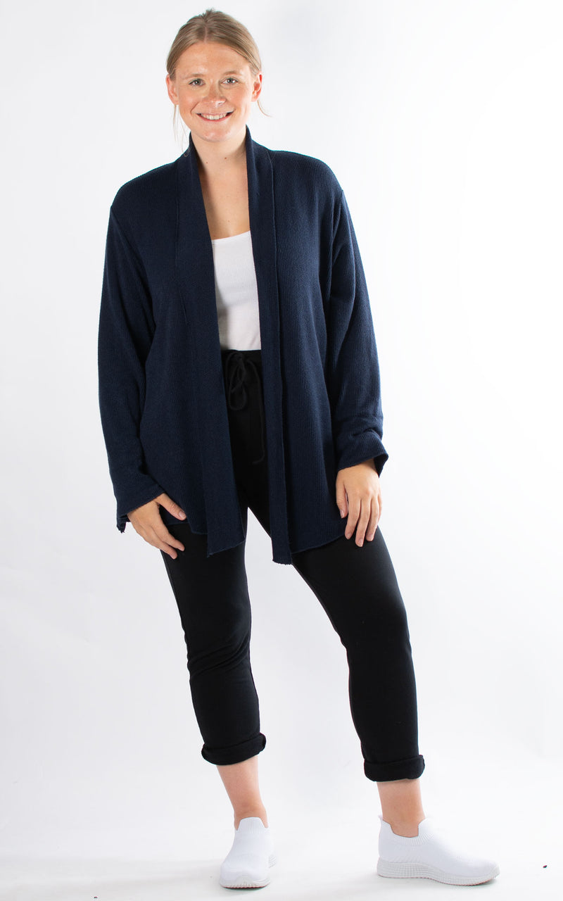 Susanna Soft Touch Cardigan | Navy