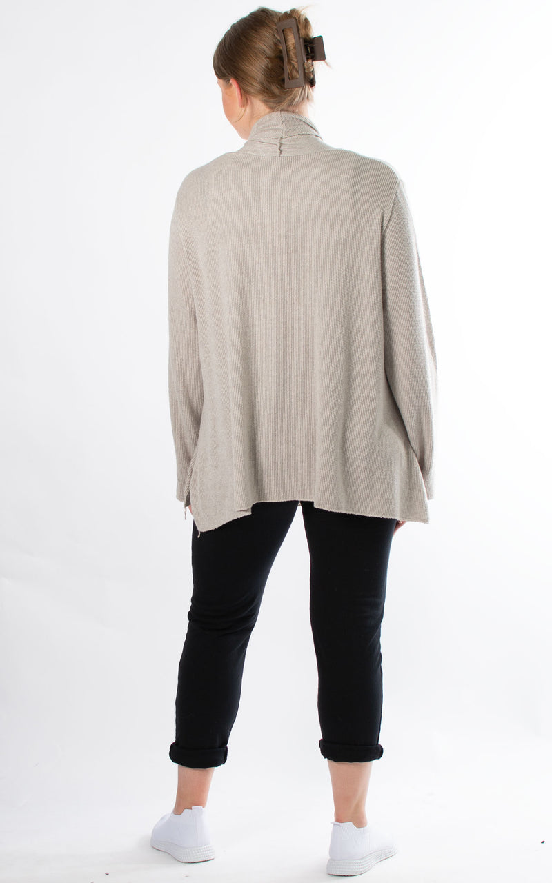 Susanna Soft Touch Cardigan | Stone