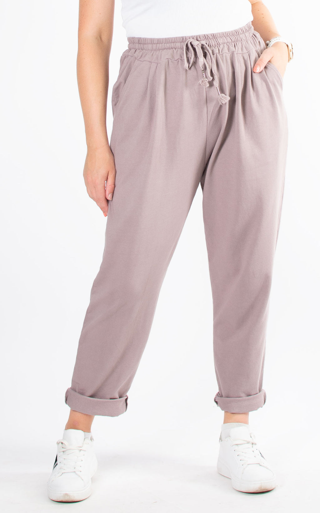 Sweat Basic Jogger | Mauve