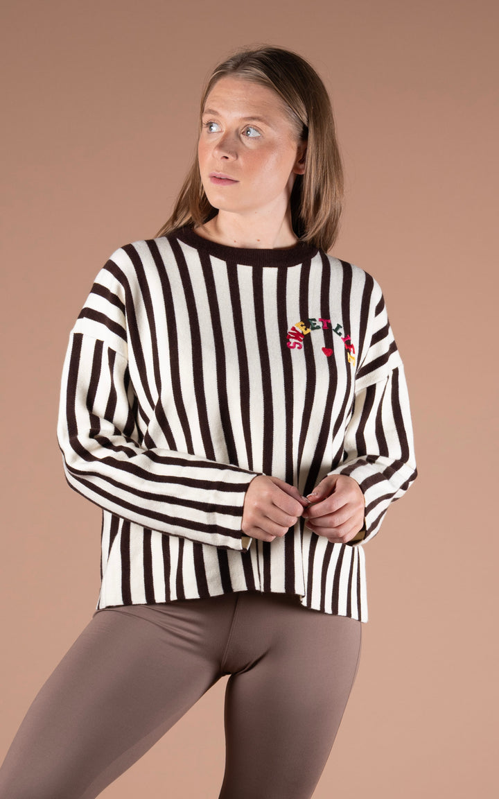 Sweet Life Jumper | Chocolate