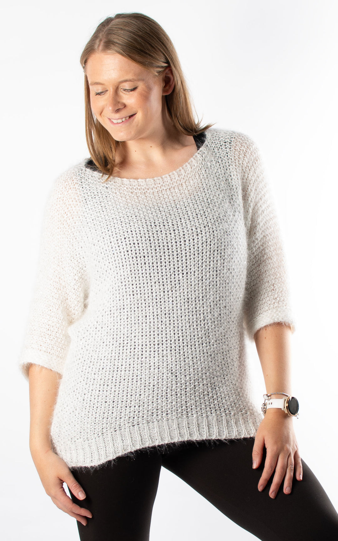 Tammy Sparkle Jumper | White