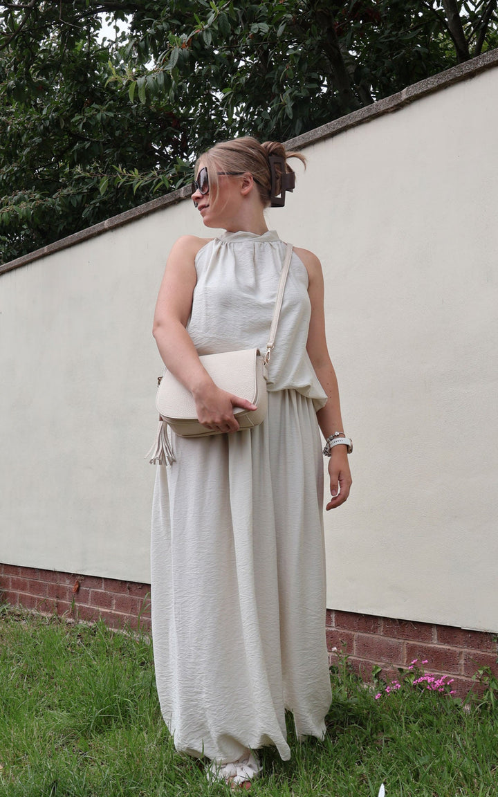 Tara Trousers | Beige