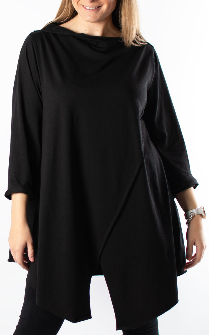 Taylor Boat Neck | Black