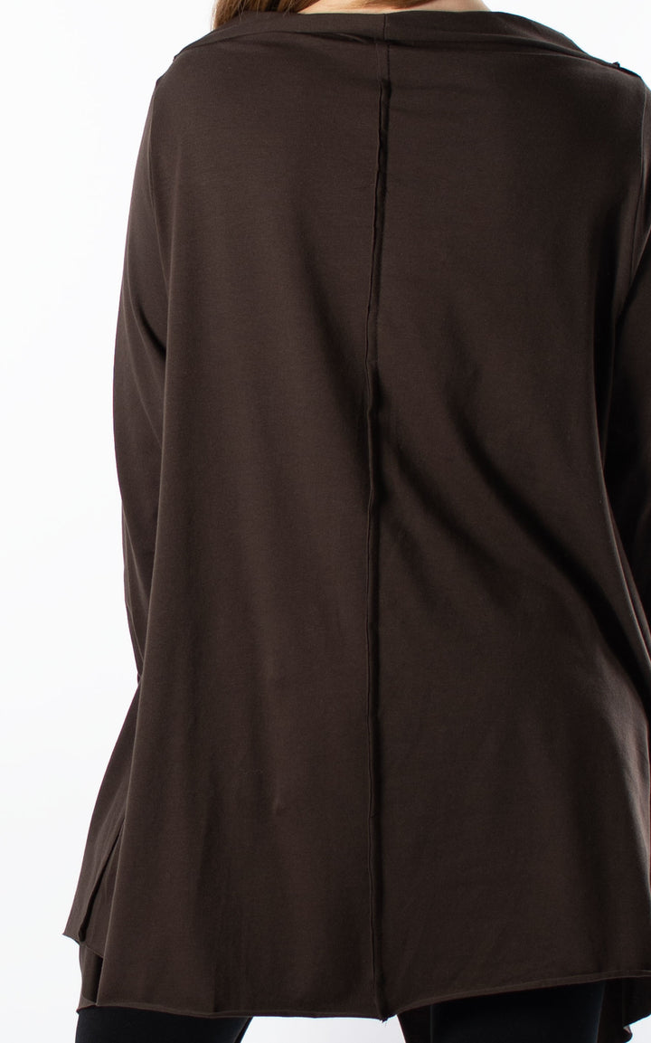 Taylor Boat Neck | Chocolate