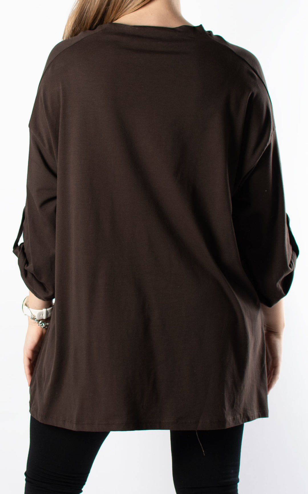 Taylor Cowl Neck | Chocolate