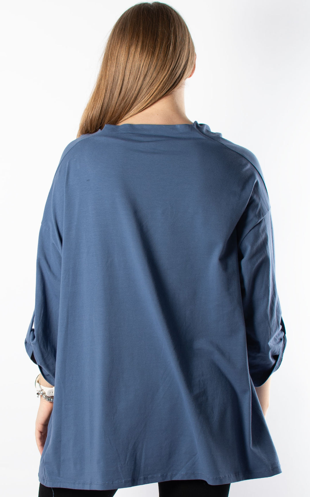 Taylor Cowl Neck | Denim