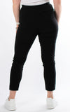 Tess Button Trousers | Black