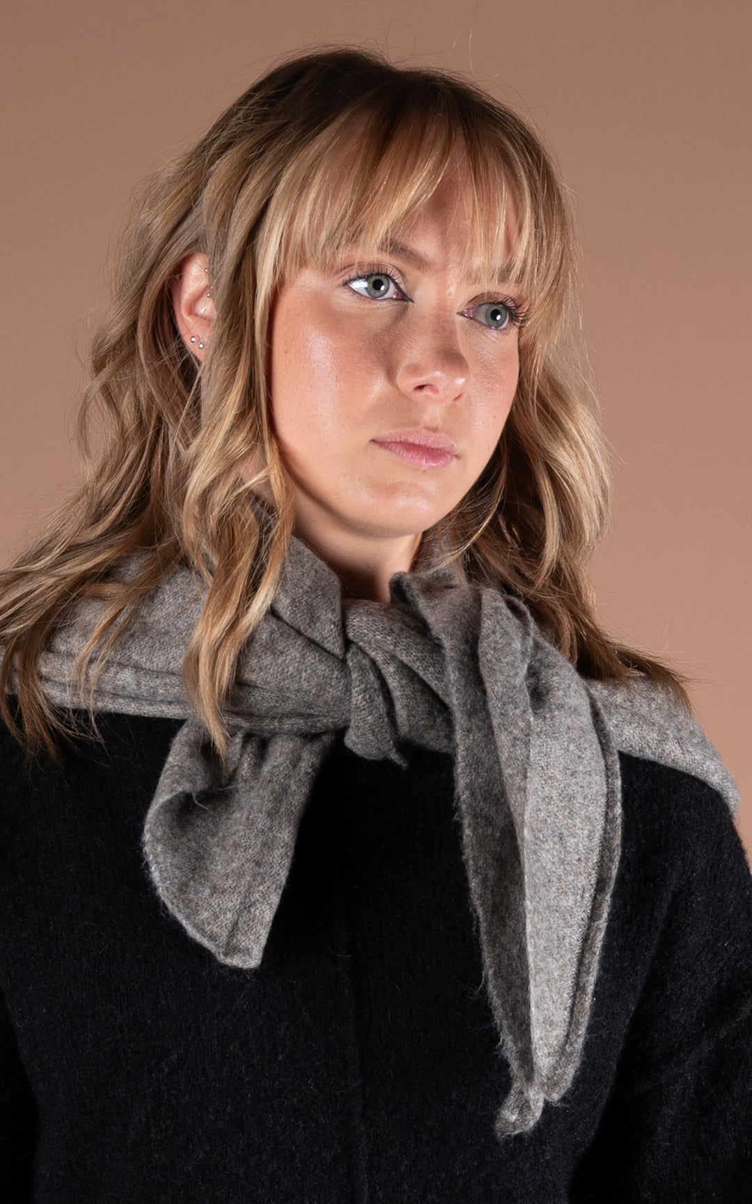 Tia Winter Scarf | Grey