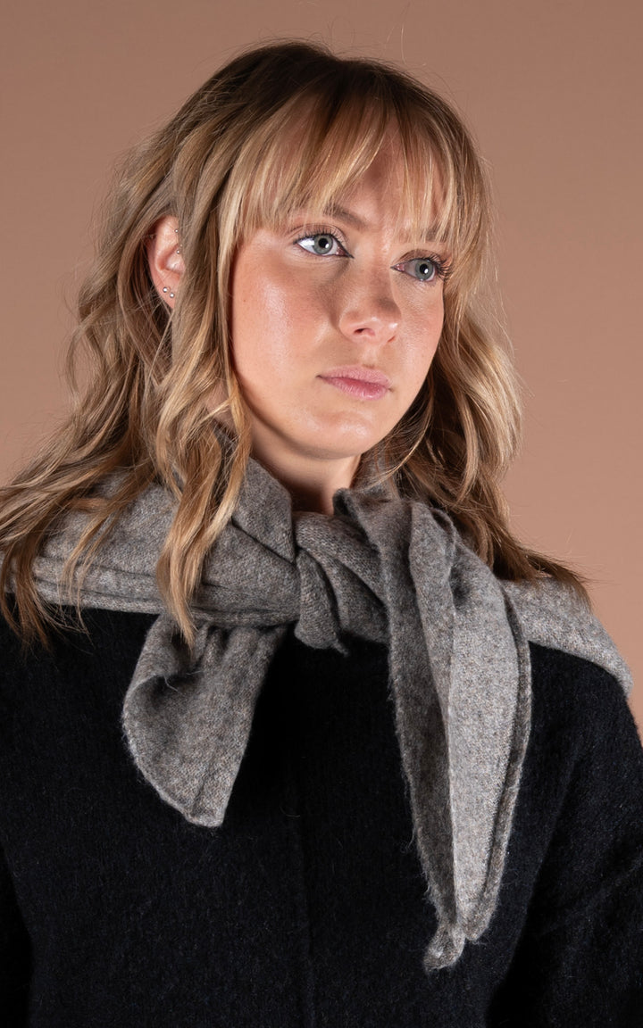 Tia Winter Scarf | Grey