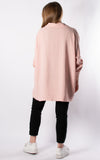 Tilly Button V-neck | Pink