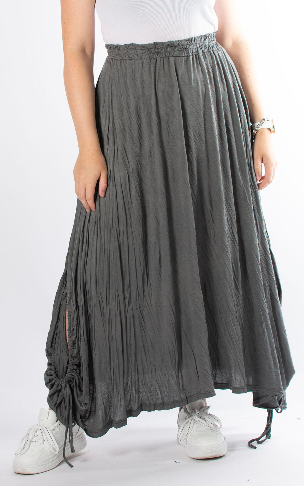 Tina Skirt | Charcoal