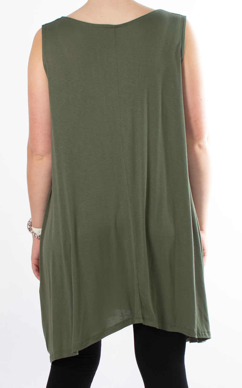 Tunic Vest | Khaki