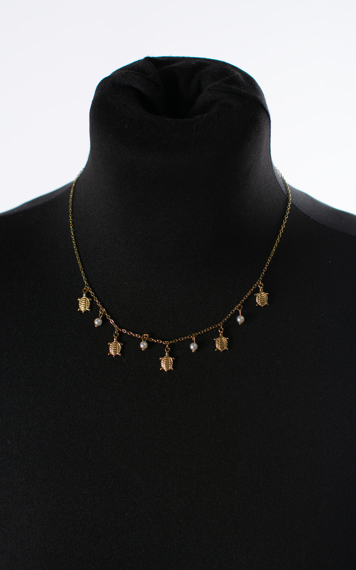 Turtle Necklace | Necklace | Gold