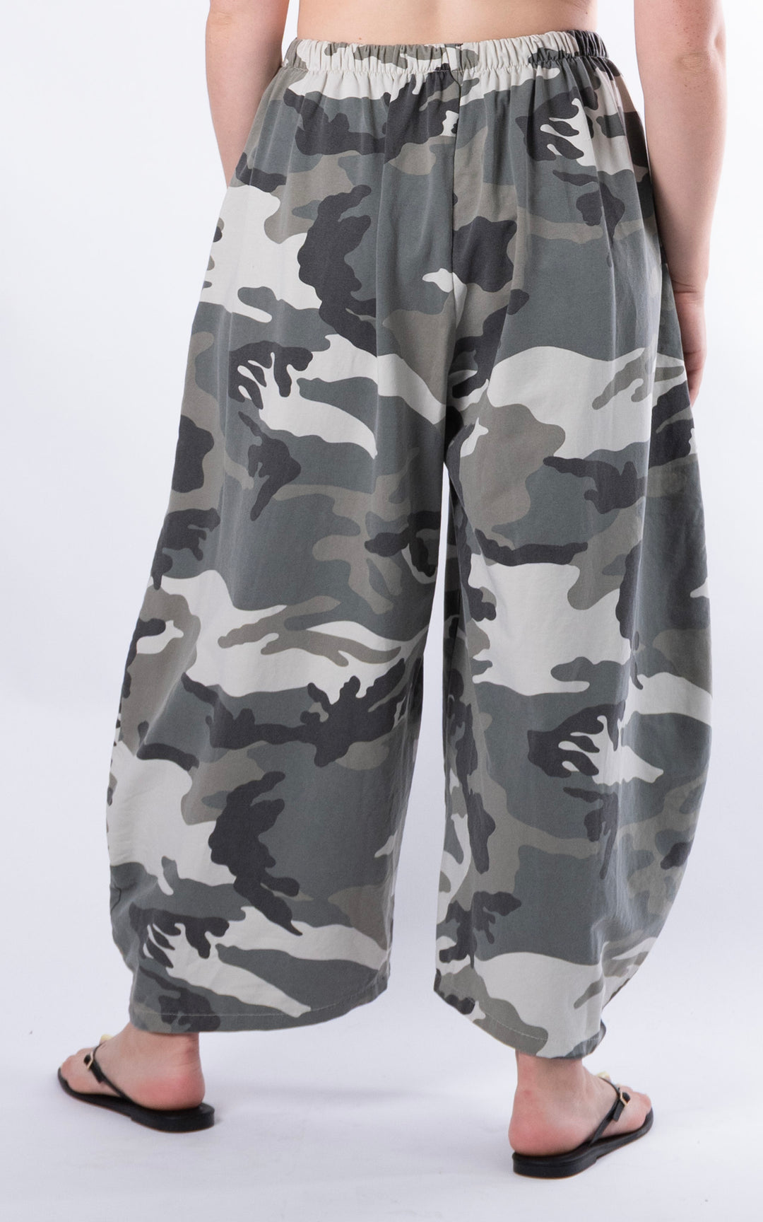 Veda Wide Leg Trouser | Camo
