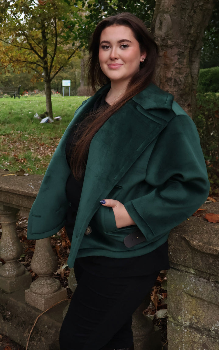 Velvet Jacket | Green