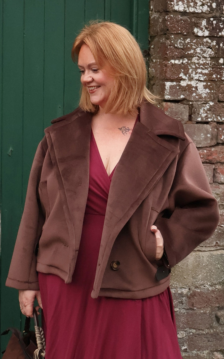 Velvet Jacket | Mocha