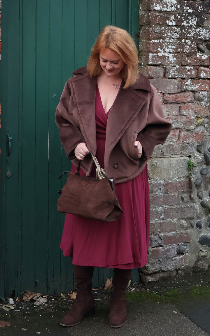 Velvet Jacket | Mocha