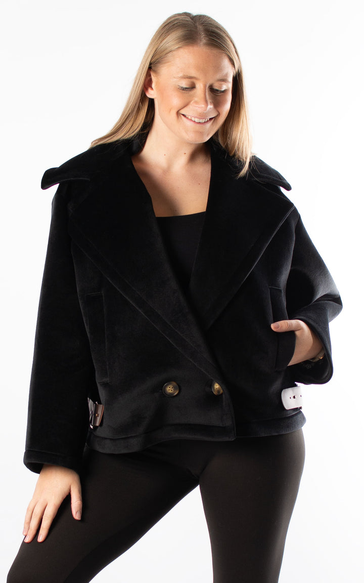 Velvet Jacket | Black