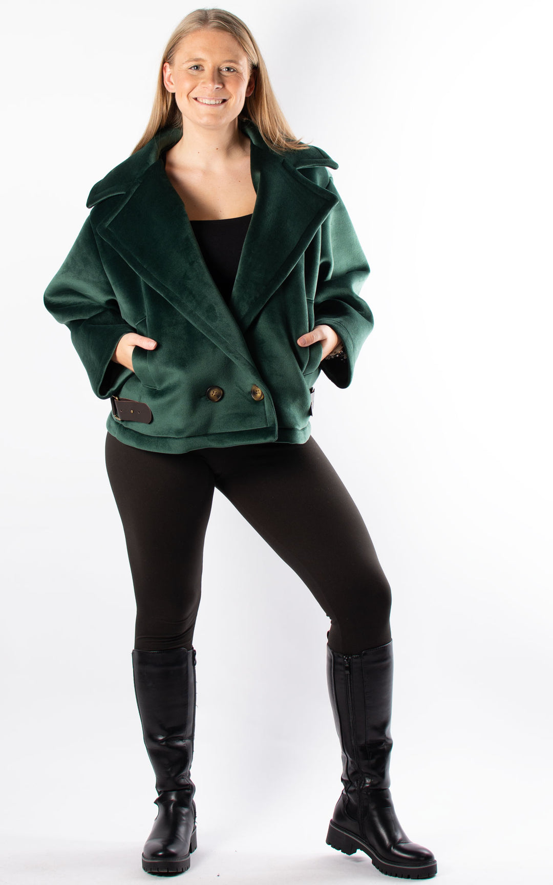 Velvet Jacket | Green