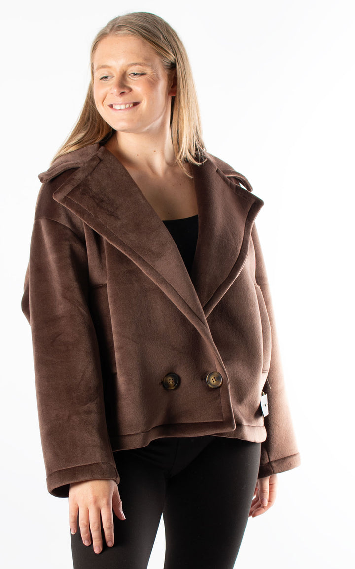 Velvet Jacket | Mocha