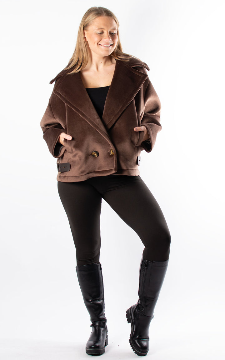 Velvet Jacket | Mocha