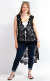 Vera Lace Cardigan | Medium | Black