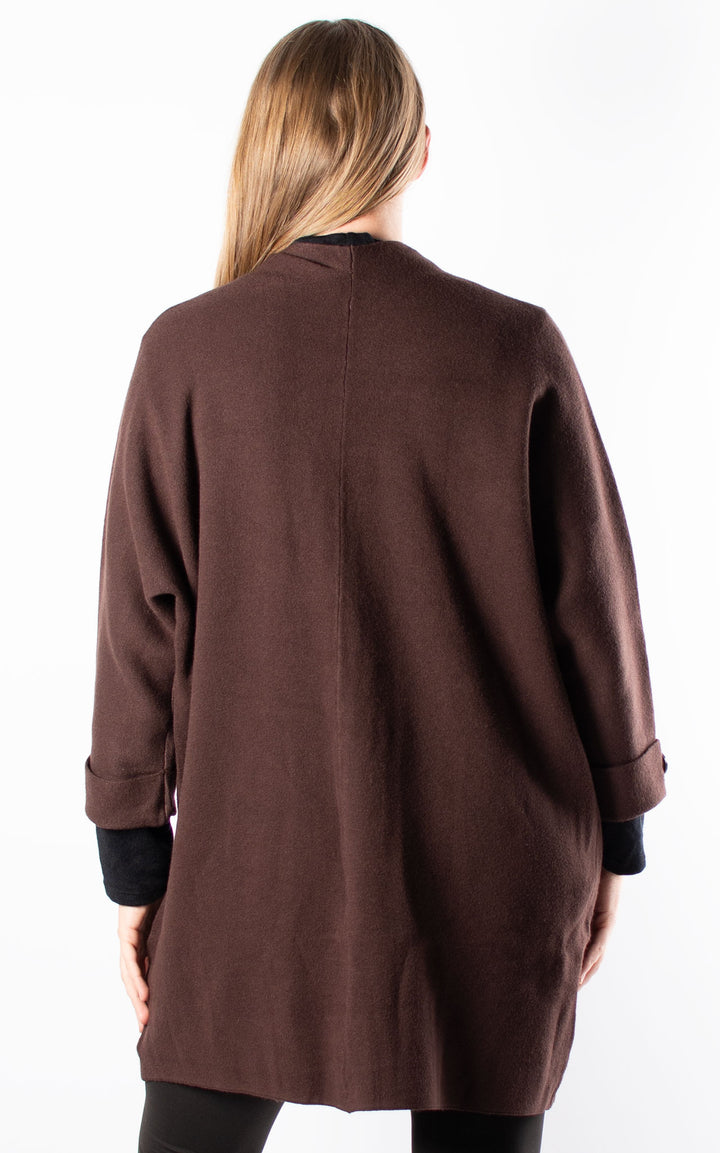 Verity Cardigan | Chocolate