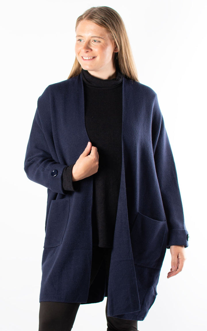 Verity Cardigan | Navy