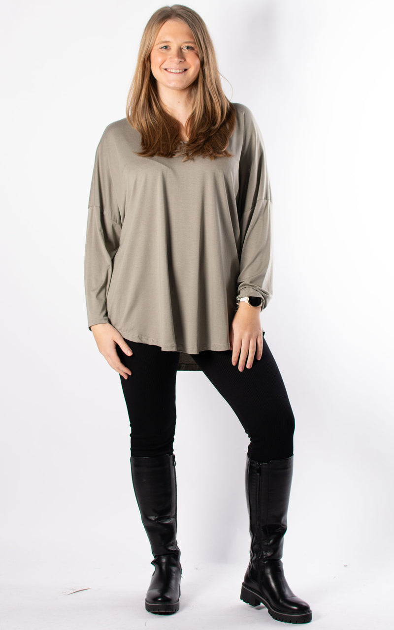 Viv Long Sleeve | Ash