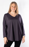 Viv Long Sleeve | Aubergine